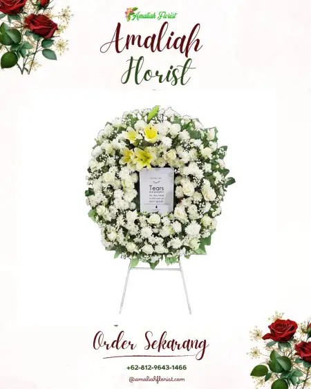 Krans Bunga Duka Kesugihan